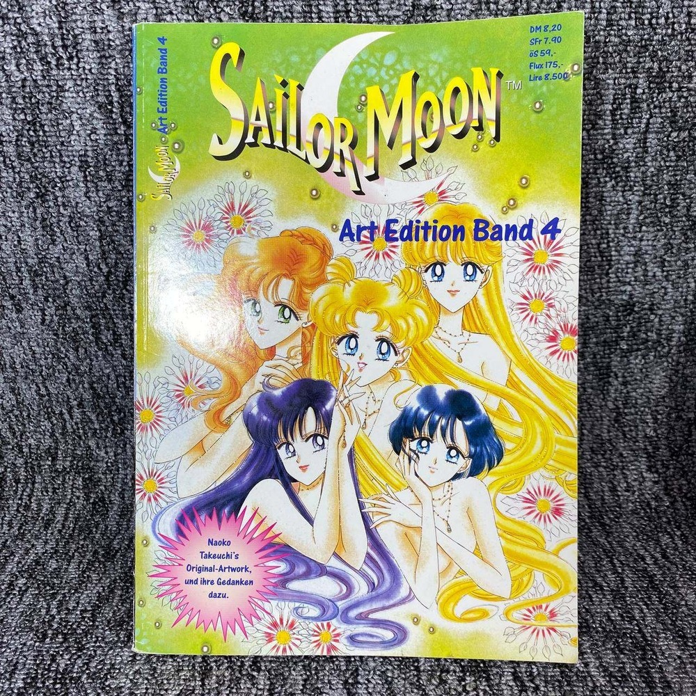 Sailor Moon Art Edition Band 4 German Manga Artbook Naoko Takeuchi Yellow 2000